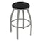 Holland Bar Stool Co 30" Swivel Bar Stool, Nickel Finish, Blk Vinyl Seat X802 - alternate 1